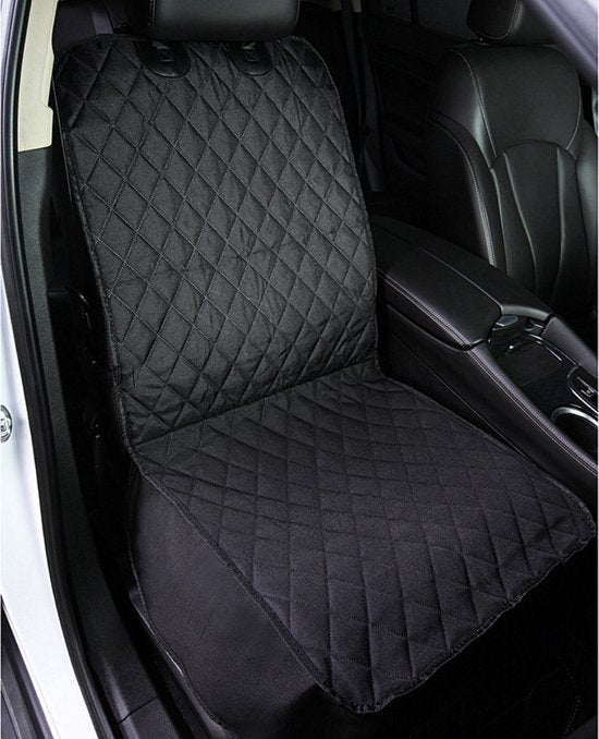 Forro Protector Asiento Silla Carro Mascota Negro Delantera